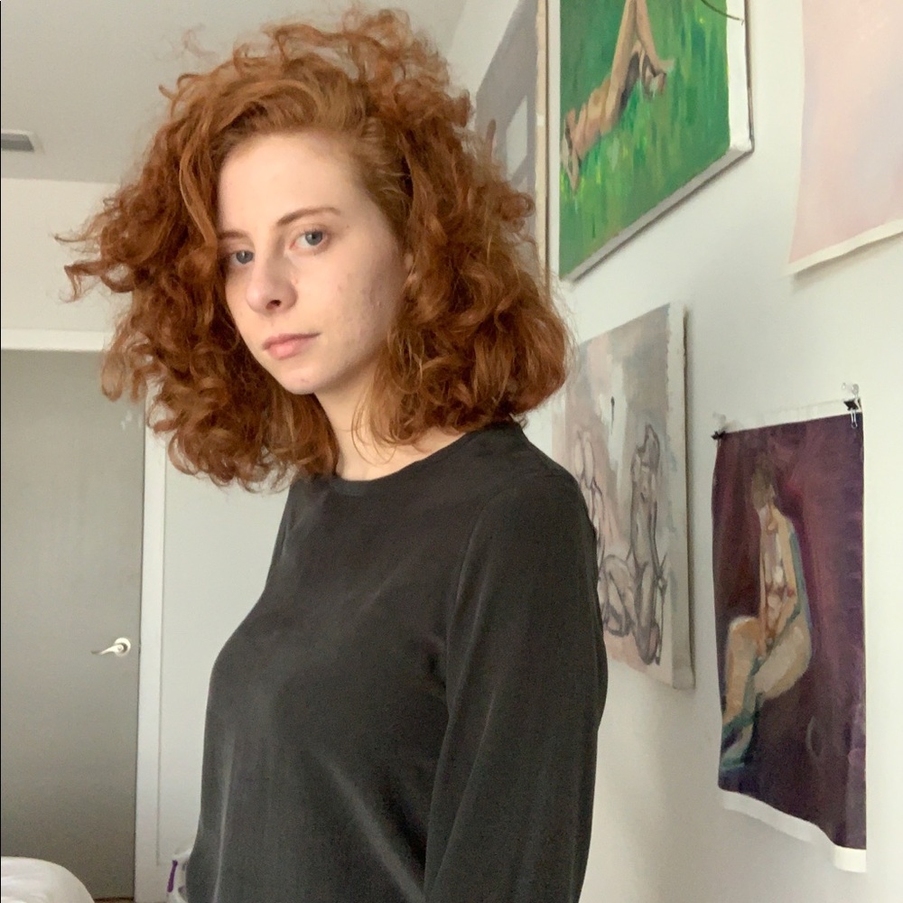 Equipment Silk Long Sleeve Shirt in Dark Green